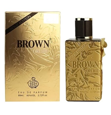 BROWN ORCHID GOLD EDITION EAU 80ml by Fragrance World