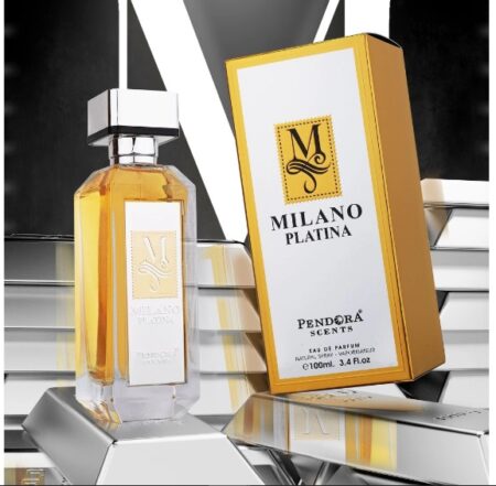milano platina eau de 100ml FOR MEN BY PANDORA