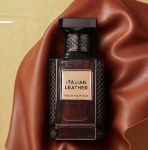 italian leather perfume Parfum 80ml new By FRAGRANCE WORLD