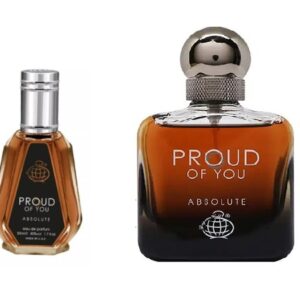 Proud Of You Absolute eau de parfume for men 50ml by fragrance world same smell Armani stronger with you absolute