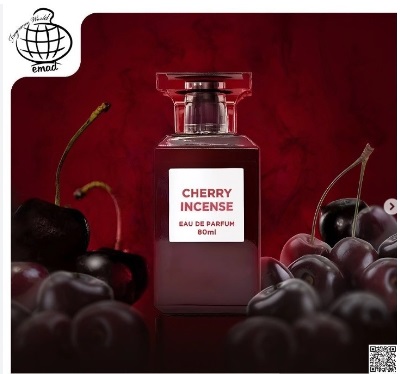 Cherry incense edp perfume 100ml by Fragrance World