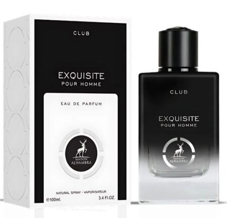 Exquisite club pour homme eau de parfum edp 100ml by maison Alhambra