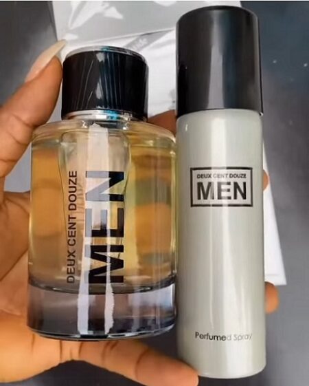 Deux cent douze men with deo free eau de perfume set 100ml by Fragrance world