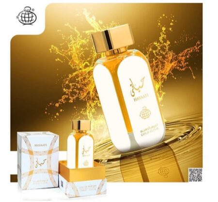 Hayaati gold elixir edp perfume 100ml for men and women by Lattafa