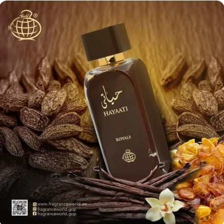 Hayaati Royale edp perfume for men and women 100ml by fragrance world