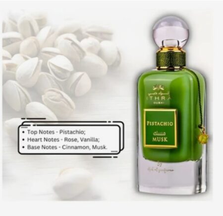 Ithra Dubai Pistachio Musk Eau de Parfum 100ml by Ard Al Zaffran