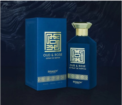 Oud and Rose Eau de Parfum 100ml by Brandy Designs For Men