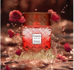 Oasis floral oud eau de perfume 100ml For Men and Women 100Ml By Risala
